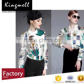 2016 Hot Summer Digital Printed Twill Silk Fabric for Garment and Scarf photo-2