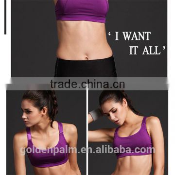 Hot Sexy Custom High Quality Fitness Plain Sports Bra Wholesale