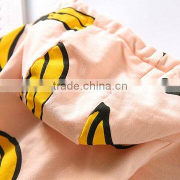 Newest Design Baby Clothing China Long Sleeve Roupa Infantil With Banana Printing photo-6