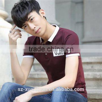 2016 Hot Selling Men Fashion Printing Polo T-shirt photo-5