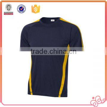 2015 GYM T-shirt use fabric of Interlock dry fit quality