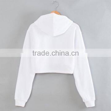 Crop Top Hoodies. Ready Goods. no Minimum. Sublimation Blanks. Print Your Own Design. Real Factory. 3-5 Day Production Time. photo-3