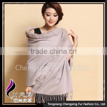 CX-B-P-41D Ladies Fashion Scarf Wholesale In Stock Cashmere Pashmina Shawl photo-5