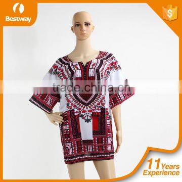 Bestway Dashiki Lady Shirt Dashiki Shirt African Dashiki Top DT007 photo-2