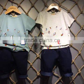 2017 Latest Design Wholesale Price Casual Boys Shirt photo-6