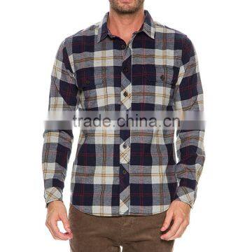 2016 New Style Fashion Flannel Check Shirts With Boxes photo-3