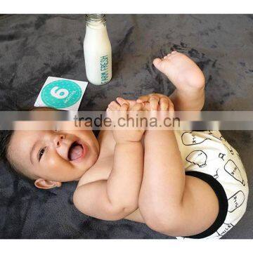 S32969W Cotton Baby Washable Cloth 100% Cotton Diaper Nappies Training Pants photo-2