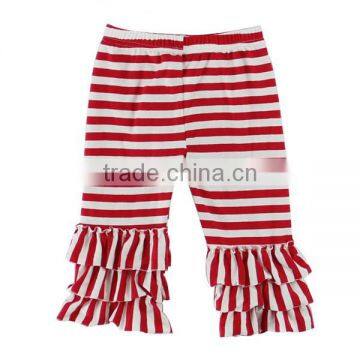 2015 New Design for Fall and Winter Polka Dot Ruffle Capri Pants photo-3