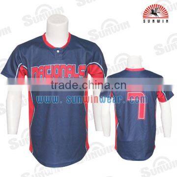 Factory Price Polyester Custom Baseball Jersey Exporter photo-2