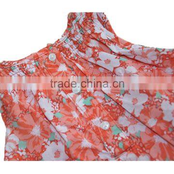 Baby Toddler Ruffle Sleeveless Cotton Flower Frocks Design Girl Dress photo-4