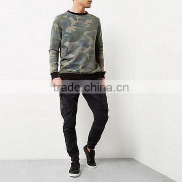 Men's Black Cargo Tapered Joggers photo-3