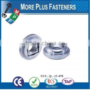 Made in Taiwan Self Clinching Nut Blind Self Clinching Nut Stainless Steel Non Locking Floating Self Clinching Nuts photo-6