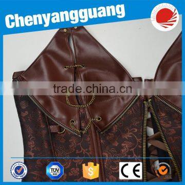 CYG-burlesque Corset Vintage Costumes Corset Busk Plus Size photo-5