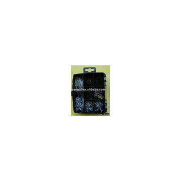 500PCS NAIL ASSORTMENT(panel pin,push pin,steel nail)