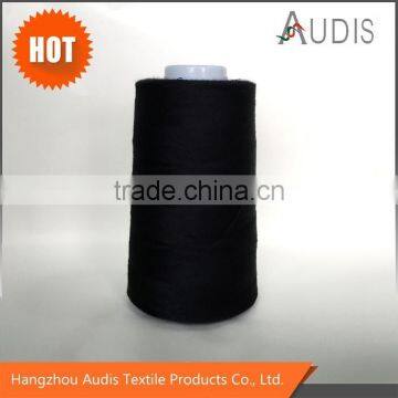 polyester sewing thread black dark color 402, 40/2, 40S/2