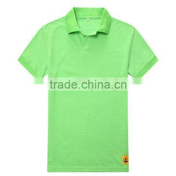 Comfortable Unisex Short Sleeve ESD T- Shirt of Low Triboelectric Voltage photo-2