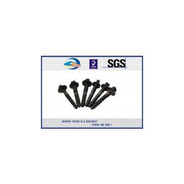 Carbon Steel Q235 Railroad Sleeper Screws