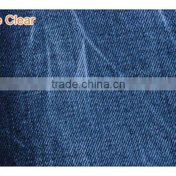 Crosshatch Stripe Compact Siro Spinning Denim Fabric Price