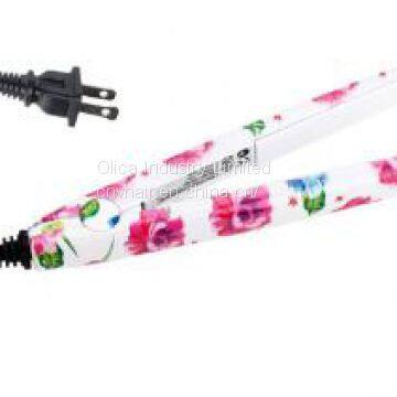 CNV Mini hair straightener iron portable mini hair iron Travel hair straightener iron