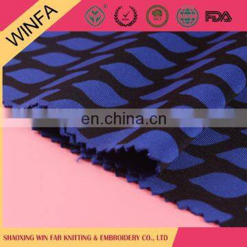 Hot selling Cheap Printed ponte polyester jersey fabric