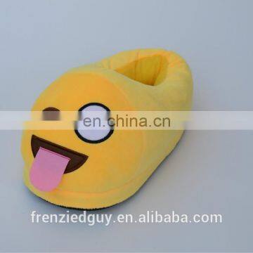 Emoji Faces Warm indoor Comfortable Stuffed emoji slipper