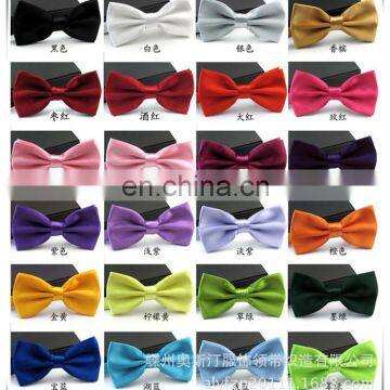 In stock colorful wholesale bow tie