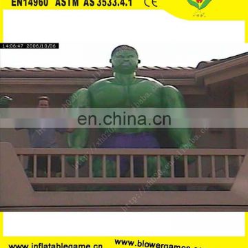 Full digital printing giant inflatable hulk