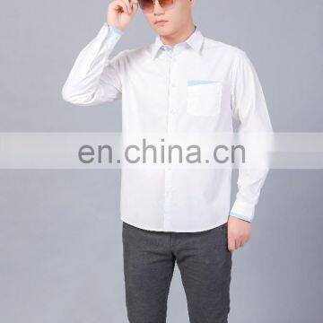 Custom logo print sublimation casual shirt cheap bulk man dress shirt 2017