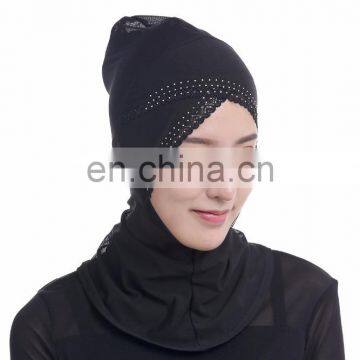 Fashion women ladies muslim inner hijab caps hot islamic under scarf