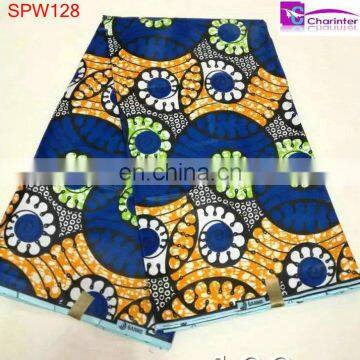 African Super Wax Digital Printed Fabric Super Wax Hollandais Real Wax Fabric photo-6