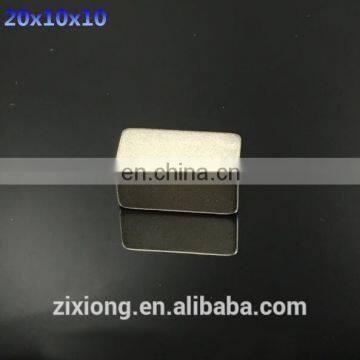 20 x 10 x 10mm N35 Small Block Magnet Powerful Super Strong Rare Earth Neodymium Magnet