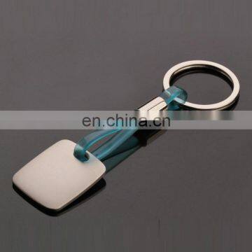 Wholesale cheap metal printed silicone rubber keychain lanyard for promotion