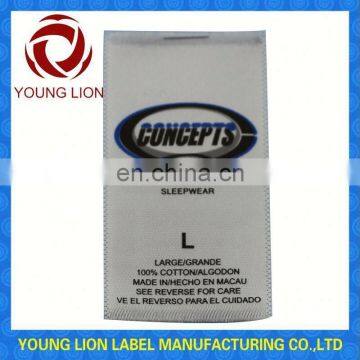 brunei printed clothing label hang tag