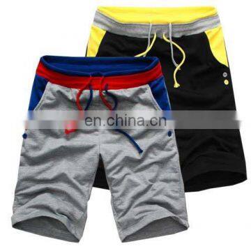 Hot sale summer top quality solid color plain soft cotton dry fit womens men compression shorts Training Shorts