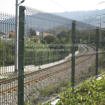 China factory heavy duty welded wire mesh 3D fence panels border fence