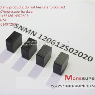 Solid CBN Inserts SNMN120612 for Turning Hard Steel Cast Iron Miya@moresuperhard.com photo-2