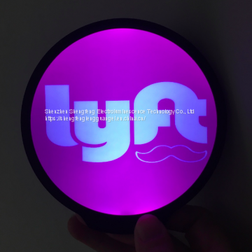 LED Car Decals, LED Logo Sign for LYFT Cab Service photo-2
