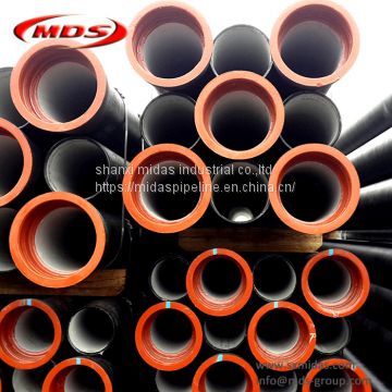 iso2531 ductile cast iron di k7 pipeline