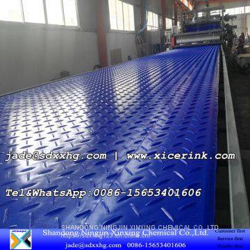 heavy duty access mat/heavy duty track mat/PE ground mat