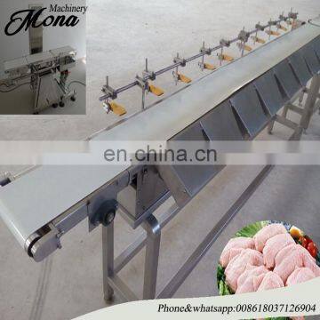 Abalone sea cucumber chicken legs chicken wings weight sorting machine