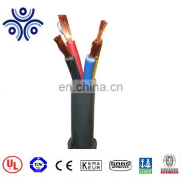 copper conductor 10mm 16mm 25mm 35mm pvc welding machinery cable