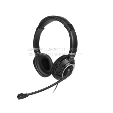 Good sound quality overhead stereo wired headphones  with 2.0 USB