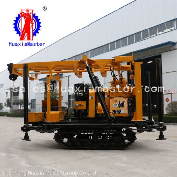 Huaxia Master supply XYD-200 crawler hydraulic drilling rig / hydraulic system high efficiency 200m water well rig in stock