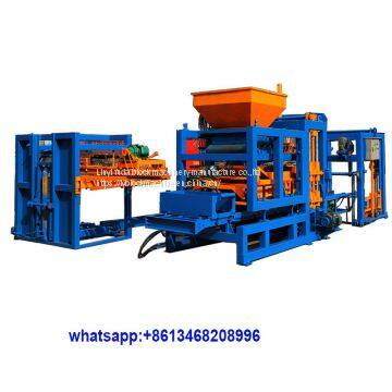 QT6-15 Automatic cement paver plant / concrete block making machine / fly ash brick machine