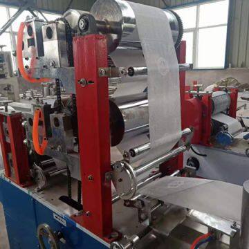 Cheap Price Table Napkin Paper Folding Machine / Restaurant Napkin Tissue Embossed Making Machine for Sale photo-5