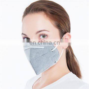 Factory Direct Sale Ear-Loop Activated Charcoal Dust Mask