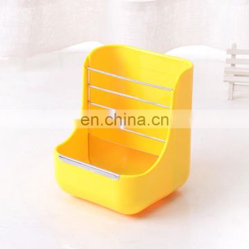 Plastic Stable 2 in 1 Rabbit Guinea Pig Food Bowl Wholesale Small Animal Pet Feeder food storage Bowl For Squirrel