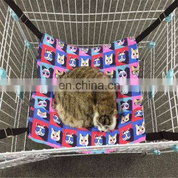 Indoor Canvas Fabric Pet Hanging Cat Hammock Bed for Cage photo-5