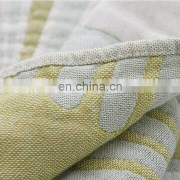 2020 New Design Factory Direct Supply 100 Cotton Muslin Throw Travel Picnic Soft Floral Summer Blanket With Competitive Price photo-5