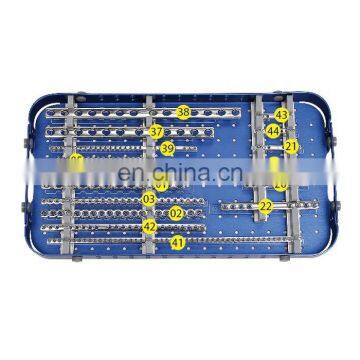 CE & ISO Marked Medical Veterinary Bone Plate Instrument Kit Orthopedic Surgical Instrument Set photo-2